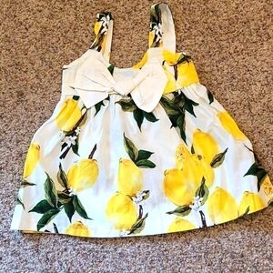 Lemon summer dress 6 months